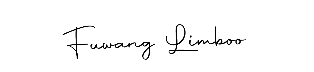 Use a signature maker to create a handwritten signature online. With this signature software, you can design (Autography-DOLnW) your own signature for name Fuwang Limboo. Fuwang Limboo signature style 10 images and pictures png