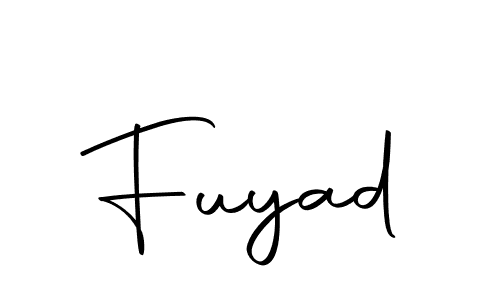 Similarly Autography-DOLnW is the best handwritten signature design. Signature creator online .You can use it as an online autograph creator for name Fuyad. Fuyad signature style 10 images and pictures png