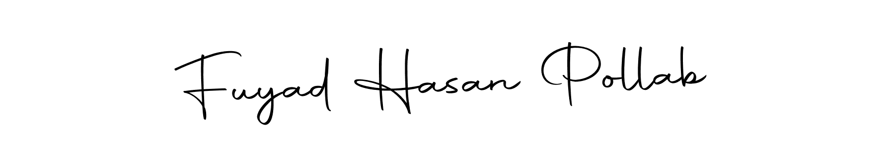 Similarly Autography-DOLnW is the best handwritten signature design. Signature creator online .You can use it as an online autograph creator for name Fuyad Hasan Pollab. Fuyad Hasan Pollab signature style 10 images and pictures png