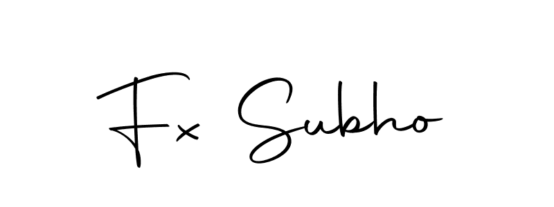 Best and Professional Signature Style for Fx Subho. Autography-DOLnW Best Signature Style Collection. Fx Subho signature style 10 images and pictures png