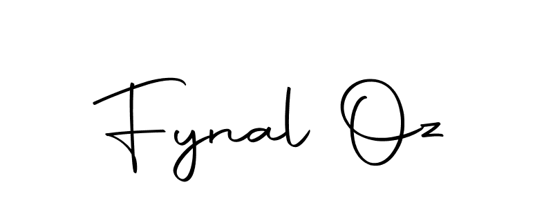 How to make Fynal Oz signature? Autography-DOLnW is a professional autograph style. Create handwritten signature for Fynal Oz name. Fynal Oz signature style 10 images and pictures png