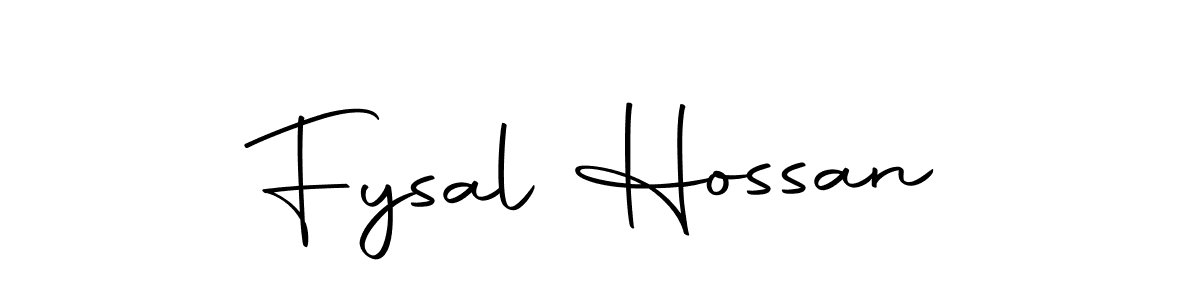 You should practise on your own different ways (Autography-DOLnW) to write your name (Fysal Hossan) in signature. don't let someone else do it for you. Fysal Hossan signature style 10 images and pictures png