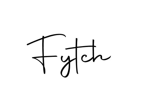 Make a beautiful signature design for name Fytch. With this signature (Autography-DOLnW) style, you can create a handwritten signature for free. Fytch signature style 10 images and pictures png