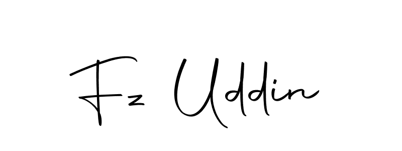 Similarly Autography-DOLnW is the best handwritten signature design. Signature creator online .You can use it as an online autograph creator for name Fz Uddin. Fz Uddin signature style 10 images and pictures png