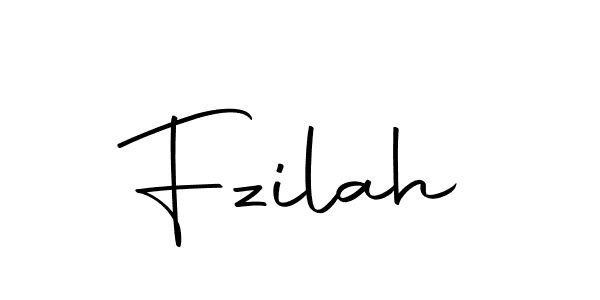 You should practise on your own different ways (Autography-DOLnW) to write your name (Fzilah) in signature. don't let someone else do it for you. Fzilah signature style 10 images and pictures png