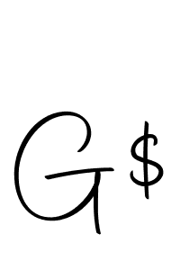 Make a beautiful signature design for name G$. With this signature (Autography-DOLnW) style, you can create a handwritten signature for free. G$ signature style 10 images and pictures png