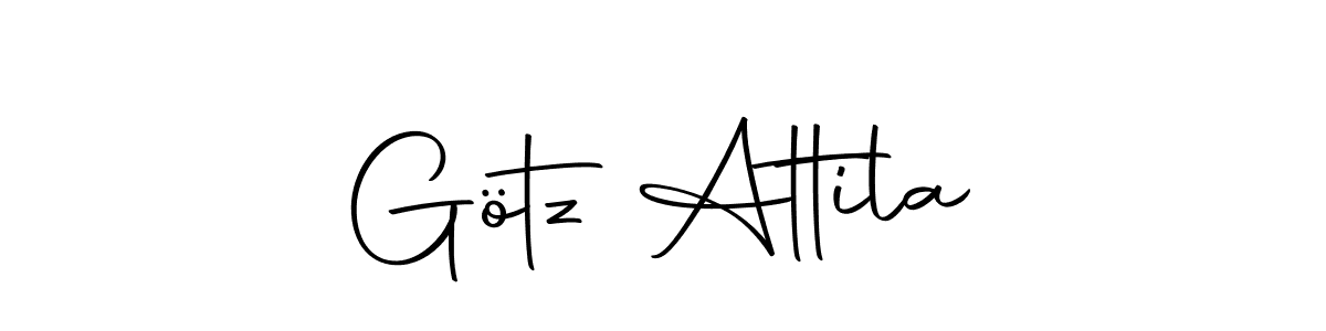 You can use this online signature creator to create a handwritten signature for the name Götz Attila. This is the best online autograph maker. Götz Attila signature style 10 images and pictures png