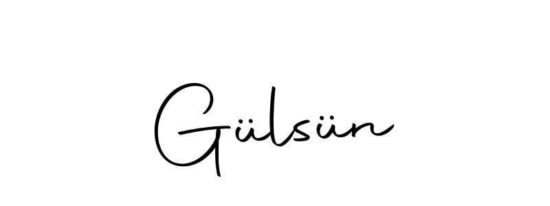 Make a short Gülsün signature style. Manage your documents anywhere anytime using Autography-DOLnW. Create and add eSignatures, submit forms, share and send files easily. Gülsün signature style 10 images and pictures png