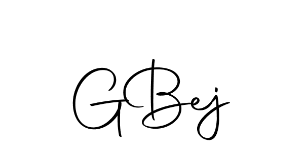 You can use this online signature creator to create a handwritten signature for the name G  Bej. This is the best online autograph maker. G  Bej signature style 10 images and pictures png