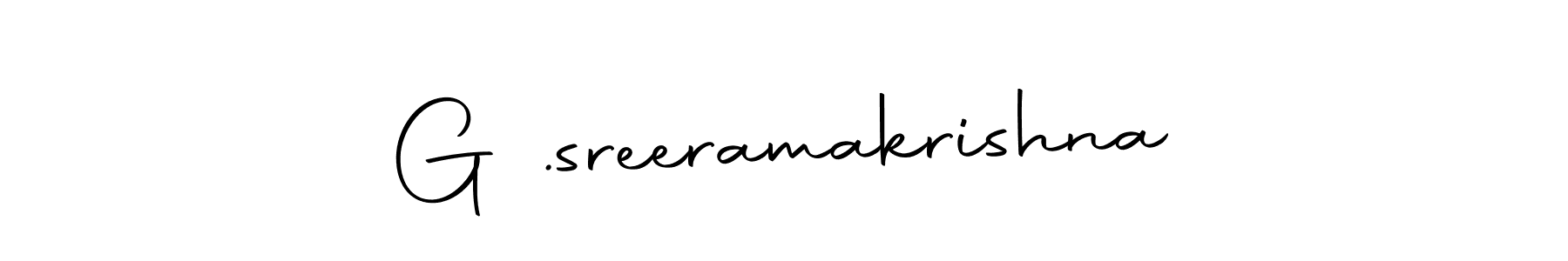 if you are searching for the best signature style for your name G .sreeramakrishna. so please give up your signature search. here we have designed multiple signature styles  using Autography-DOLnW. G .sreeramakrishna signature style 10 images and pictures png