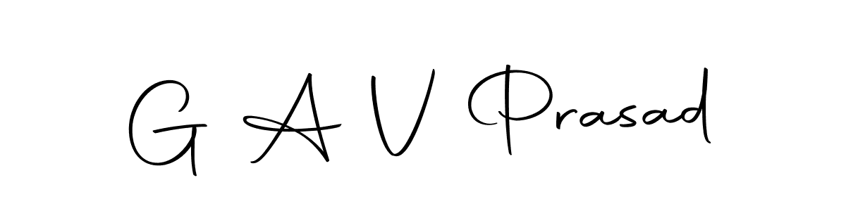 Make a beautiful signature design for name G A V Prasad. Use this online signature maker to create a handwritten signature for free. G A V Prasad signature style 10 images and pictures png
