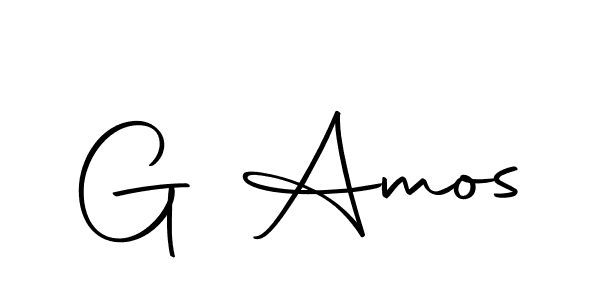 How to make G Amos name signature. Use Autography-DOLnW style for creating short signs online. This is the latest handwritten sign. G Amos signature style 10 images and pictures png