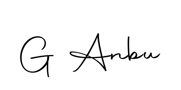 You should practise on your own different ways (Autography-DOLnW) to write your name (G Anbu) in signature. don't let someone else do it for you. G Anbu signature style 10 images and pictures png