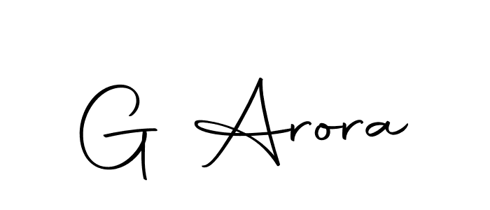 Here are the top 10 professional signature styles for the name G Arora. These are the best autograph styles you can use for your name. G Arora signature style 10 images and pictures png