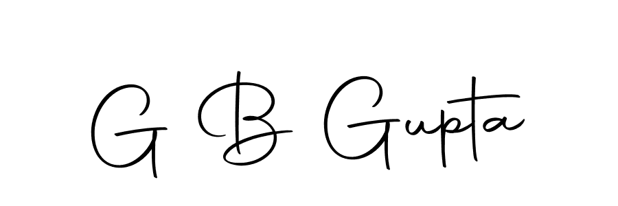 How to make G B Gupta signature? Autography-DOLnW is a professional autograph style. Create handwritten signature for G B Gupta name. G B Gupta signature style 10 images and pictures png