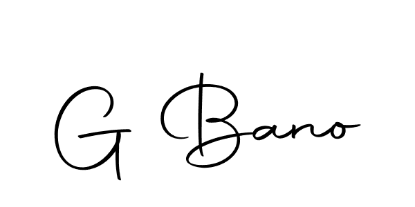 Here are the top 10 professional signature styles for the name G Bano. These are the best autograph styles you can use for your name. G Bano signature style 10 images and pictures png