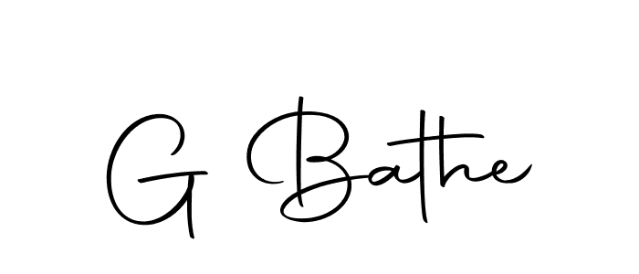 It looks lik you need a new signature style for name G Bathe. Design unique handwritten (Autography-DOLnW) signature with our free signature maker in just a few clicks. G Bathe signature style 10 images and pictures png