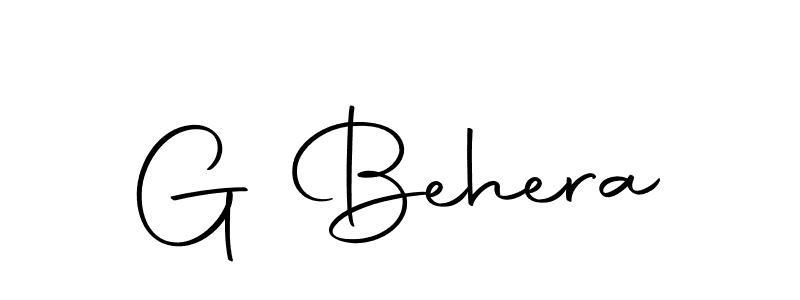 Make a beautiful signature design for name G Behera. Use this online signature maker to create a handwritten signature for free. G Behera signature style 10 images and pictures png
