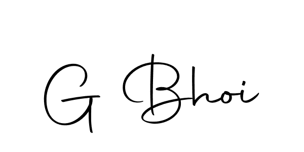 Make a beautiful signature design for name G Bhoi. Use this online signature maker to create a handwritten signature for free. G Bhoi signature style 10 images and pictures png