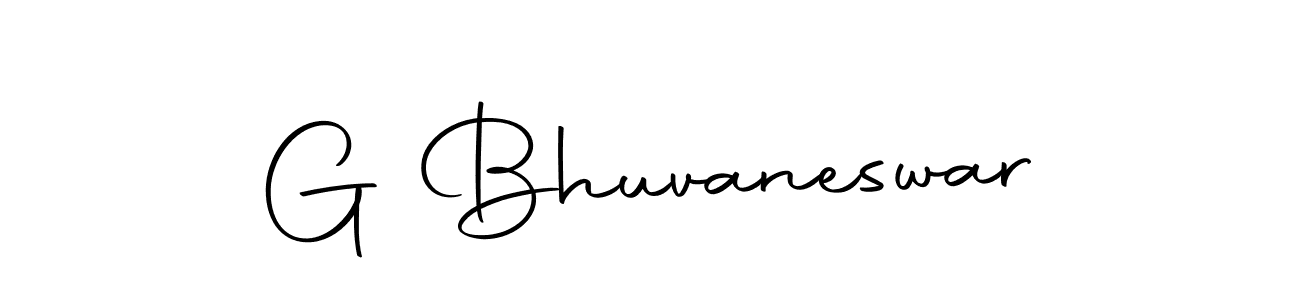 Make a short G Bhuvaneswar signature style. Manage your documents anywhere anytime using Autography-DOLnW. Create and add eSignatures, submit forms, share and send files easily. G Bhuvaneswar signature style 10 images and pictures png