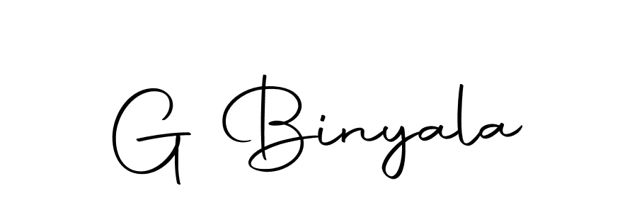 Here are the top 10 professional signature styles for the name G Binyala. These are the best autograph styles you can use for your name. G Binyala signature style 10 images and pictures png