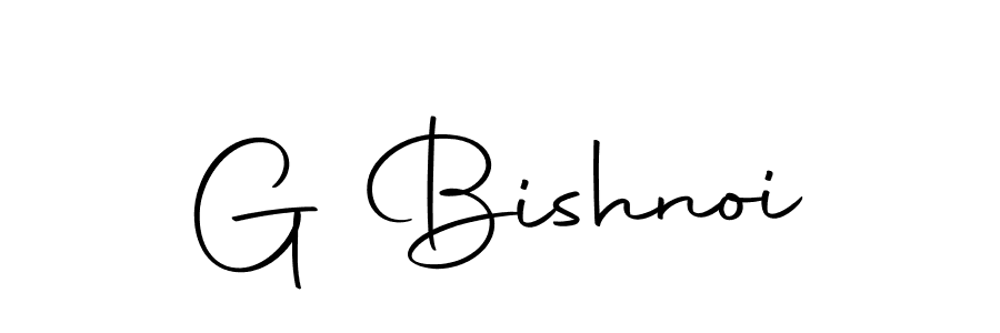 How to make G Bishnoi name signature. Use Autography-DOLnW style for creating short signs online. This is the latest handwritten sign. G Bishnoi signature style 10 images and pictures png