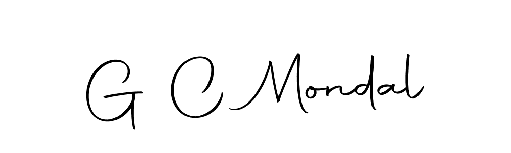 The best way (Autography-DOLnW) to make a short signature is to pick only two or three words in your name. The name G C Mondal include a total of six letters. For converting this name. G C Mondal signature style 10 images and pictures png