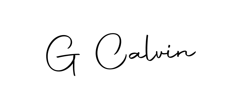 The best way (Autography-DOLnW) to make a short signature is to pick only two or three words in your name. The name G Calvin include a total of six letters. For converting this name. G Calvin signature style 10 images and pictures png