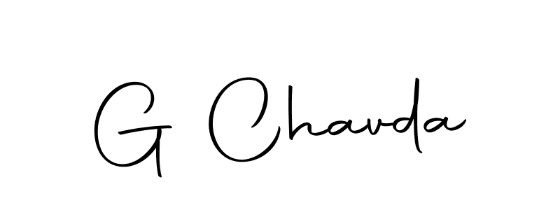 if you are searching for the best signature style for your name G Chavda. so please give up your signature search. here we have designed multiple signature styles  using Autography-DOLnW. G Chavda signature style 10 images and pictures png