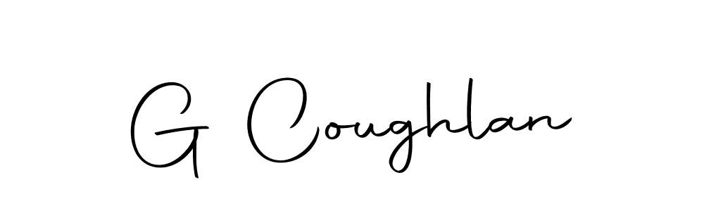 The best way (Autography-DOLnW) to make a short signature is to pick only two or three words in your name. The name G Coughlan include a total of six letters. For converting this name. G Coughlan signature style 10 images and pictures png