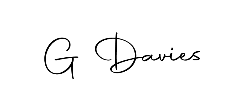 Make a beautiful signature design for name G Davies. Use this online signature maker to create a handwritten signature for free. G Davies signature style 10 images and pictures png