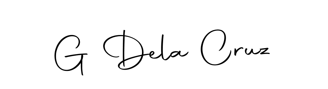 Make a beautiful signature design for name G Dela Cruz. With this signature (Autography-DOLnW) style, you can create a handwritten signature for free. G Dela Cruz signature style 10 images and pictures png