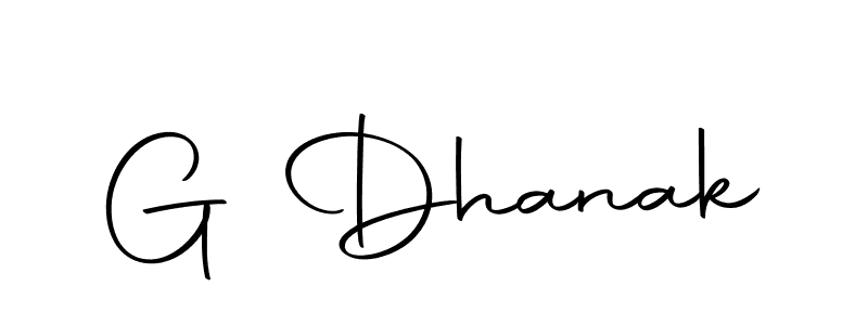 Make a short G Dhanak signature style. Manage your documents anywhere anytime using Autography-DOLnW. Create and add eSignatures, submit forms, share and send files easily. G Dhanak signature style 10 images and pictures png