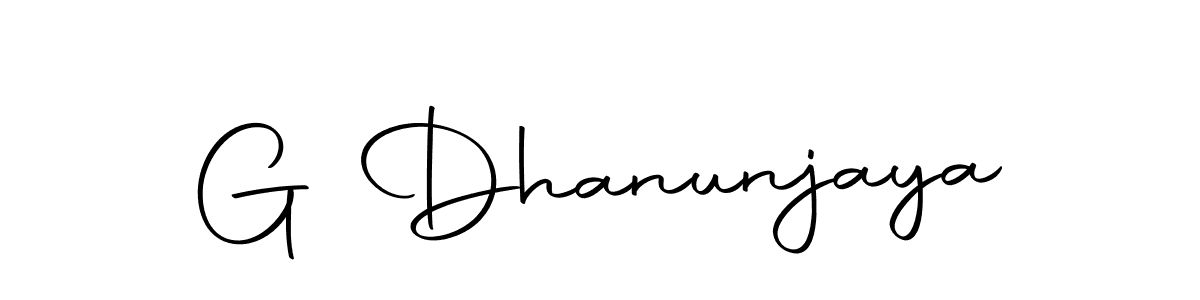 Make a short G Dhanunjaya signature style. Manage your documents anywhere anytime using Autography-DOLnW. Create and add eSignatures, submit forms, share and send files easily. G Dhanunjaya signature style 10 images and pictures png