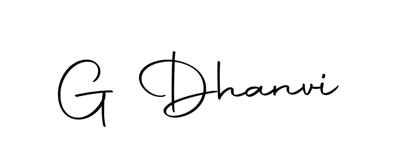 The best way (Autography-DOLnW) to make a short signature is to pick only two or three words in your name. The name G Dhanvi include a total of six letters. For converting this name. G Dhanvi signature style 10 images and pictures png