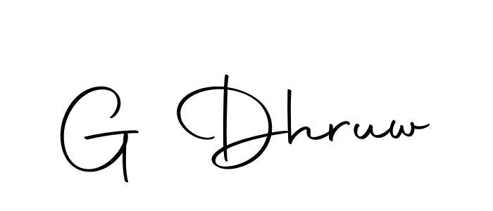 Make a short G Dhruw signature style. Manage your documents anywhere anytime using Autography-DOLnW. Create and add eSignatures, submit forms, share and send files easily. G Dhruw signature style 10 images and pictures png