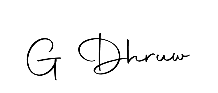 Once you've used our free online signature maker to create your best signature Autography-DOLnW style, it's time to enjoy all of the benefits that G Dhruw name signing documents. G Dhruw signature style 10 images and pictures png