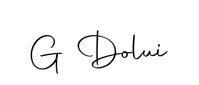 G Dolui stylish signature style. Best Handwritten Sign (Autography-DOLnW) for my name. Handwritten Signature Collection Ideas for my name G Dolui. G Dolui signature style 10 images and pictures png