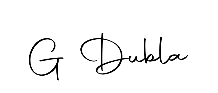 How to make G Dubla name signature. Use Autography-DOLnW style for creating short signs online. This is the latest handwritten sign. G Dubla signature style 10 images and pictures png