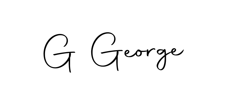 Use a signature maker to create a handwritten signature online. With this signature software, you can design (Autography-DOLnW) your own signature for name G George. G George signature style 10 images and pictures png