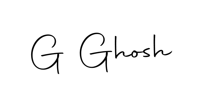 Use a signature maker to create a handwritten signature online. With this signature software, you can design (Autography-DOLnW) your own signature for name G Ghosh. G Ghosh signature style 10 images and pictures png