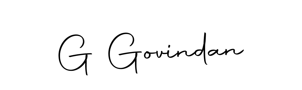 Also we have G Govindan name is the best signature style. Create professional handwritten signature collection using Autography-DOLnW autograph style. G Govindan signature style 10 images and pictures png