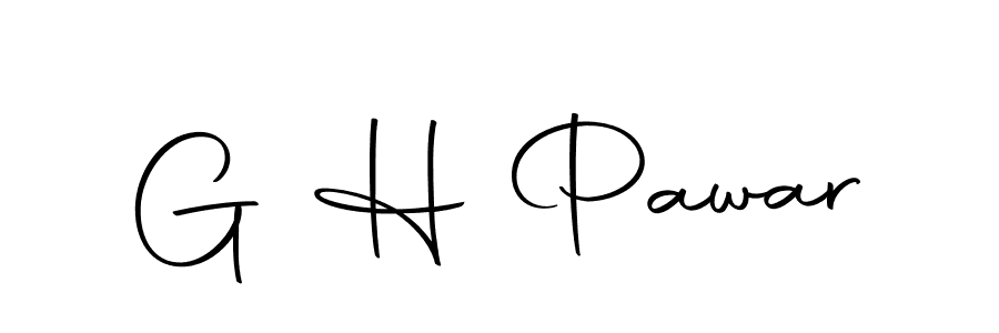 if you are searching for the best signature style for your name G H Pawar. so please give up your signature search. here we have designed multiple signature styles  using Autography-DOLnW. G H Pawar signature style 10 images and pictures png