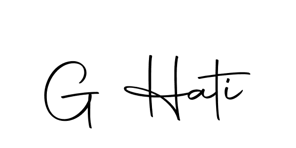 Make a beautiful signature design for name G Hati. Use this online signature maker to create a handwritten signature for free. G Hati signature style 10 images and pictures png