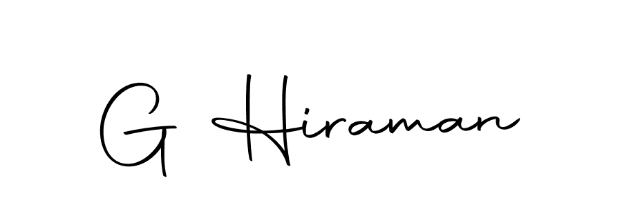 Similarly Autography-DOLnW is the best handwritten signature design. Signature creator online .You can use it as an online autograph creator for name G Hiraman. G Hiraman signature style 10 images and pictures png