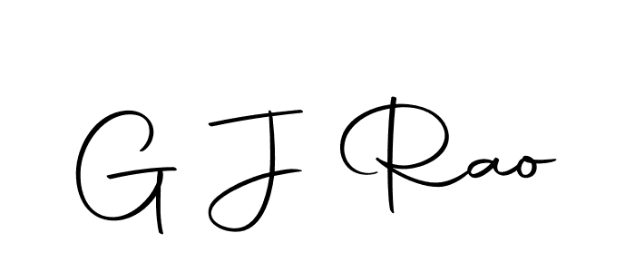 Make a beautiful signature design for name G J Rao. Use this online signature maker to create a handwritten signature for free. G J Rao signature style 10 images and pictures png