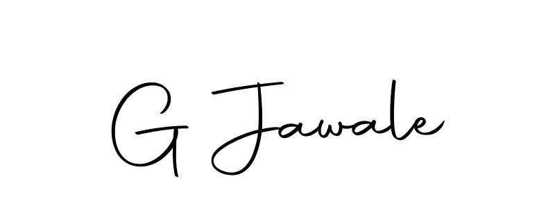 You should practise on your own different ways (Autography-DOLnW) to write your name (G Jawale) in signature. don't let someone else do it for you. G Jawale signature style 10 images and pictures png
