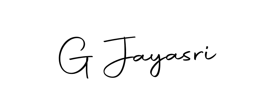 The best way (Autography-DOLnW) to make a short signature is to pick only two or three words in your name. The name G Jayasri include a total of six letters. For converting this name. G Jayasri signature style 10 images and pictures png