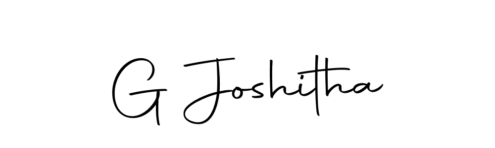 Make a beautiful signature design for name G Joshitha. Use this online signature maker to create a handwritten signature for free. G Joshitha signature style 10 images and pictures png