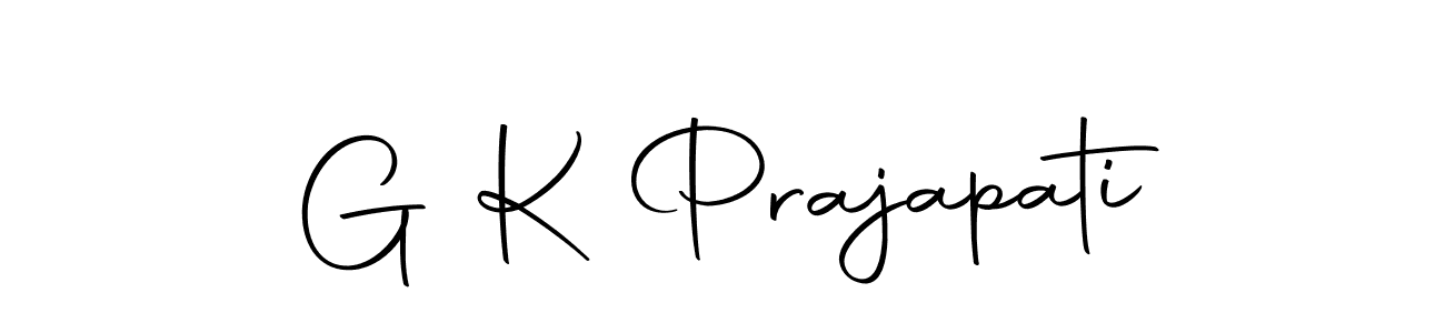 G K Prajapati stylish signature style. Best Handwritten Sign (Autography-DOLnW) for my name. Handwritten Signature Collection Ideas for my name G K Prajapati. G K Prajapati signature style 10 images and pictures png